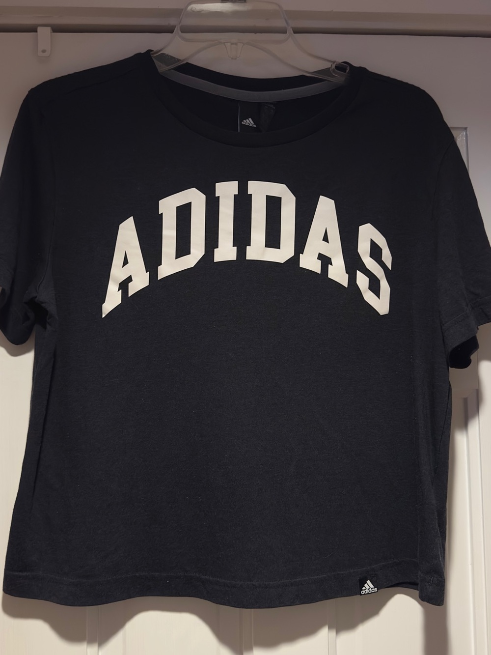 Adidas Cropped Tee Shirt